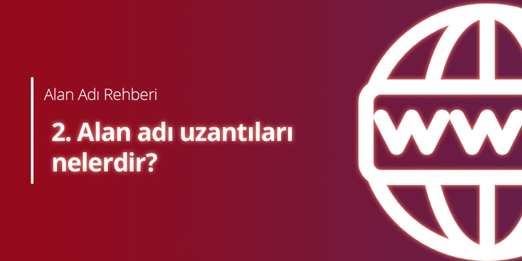 Alan Adı Uzantıları Nelerdir?